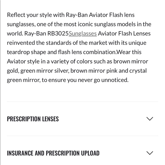 AVIATOR Ray-Band Polarized Sunglasses